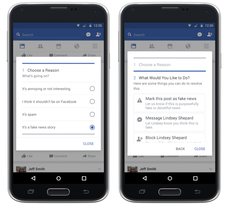 Illustration for article titled Facebook Finally Attempts to Do Something About Its Fake News Problem